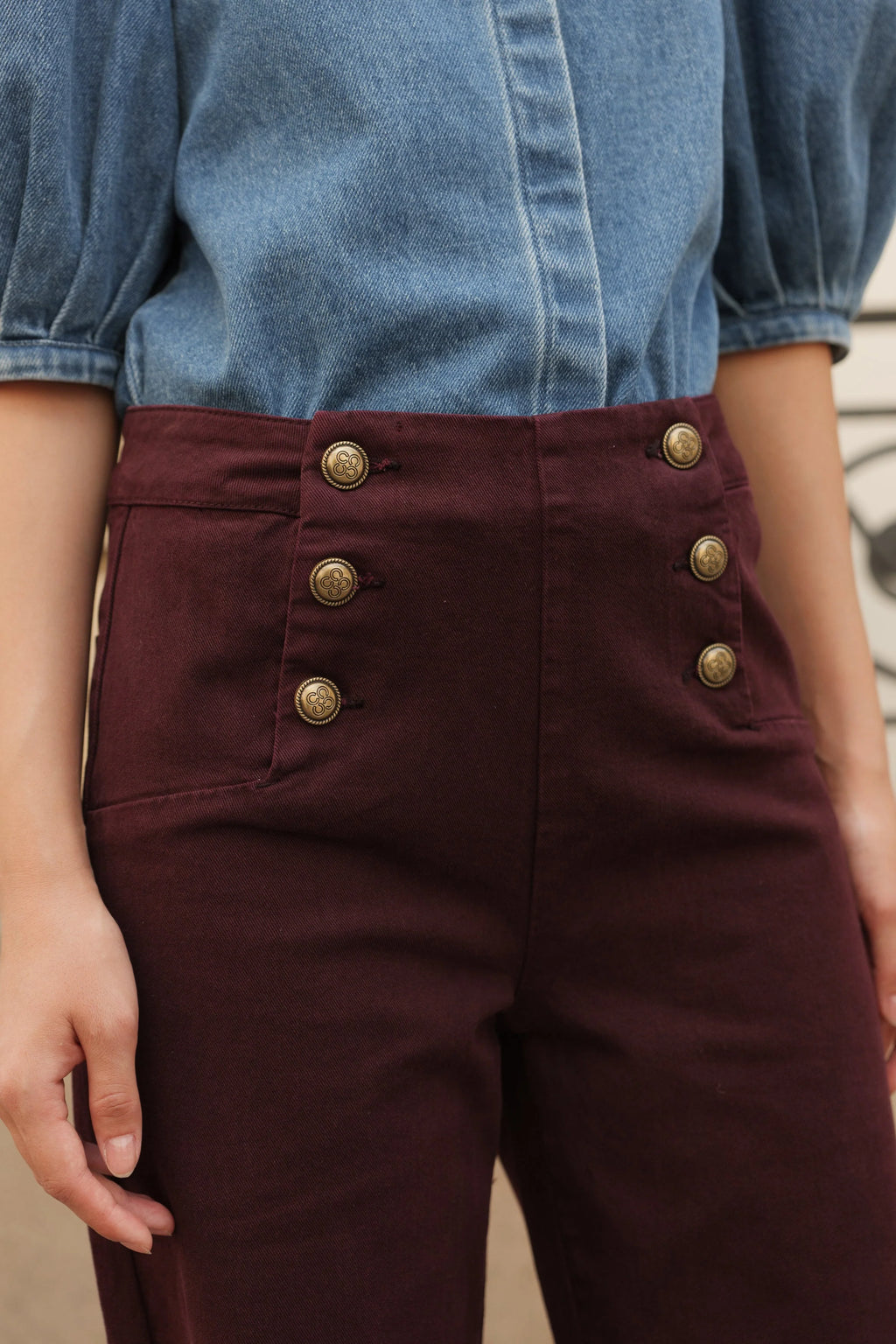 Vaquero Victoria Burgundy