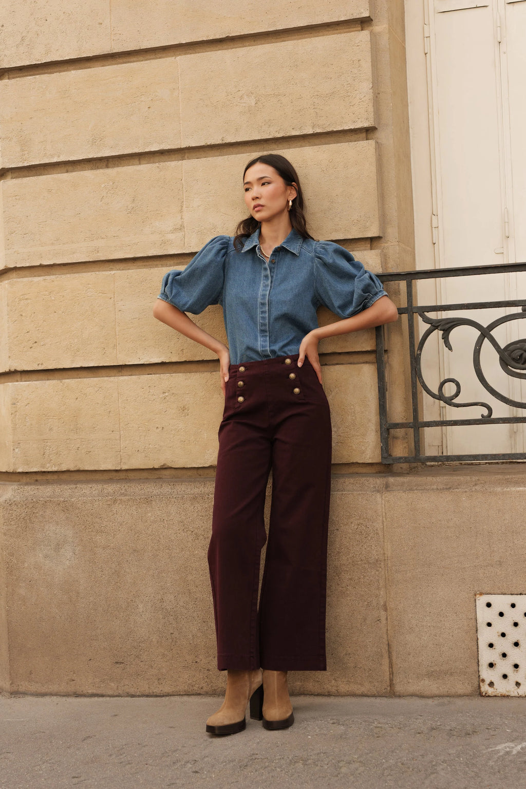 Vaquero Victoria Burgundy