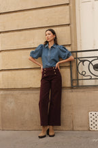 Vaquero Victoria Burgundy